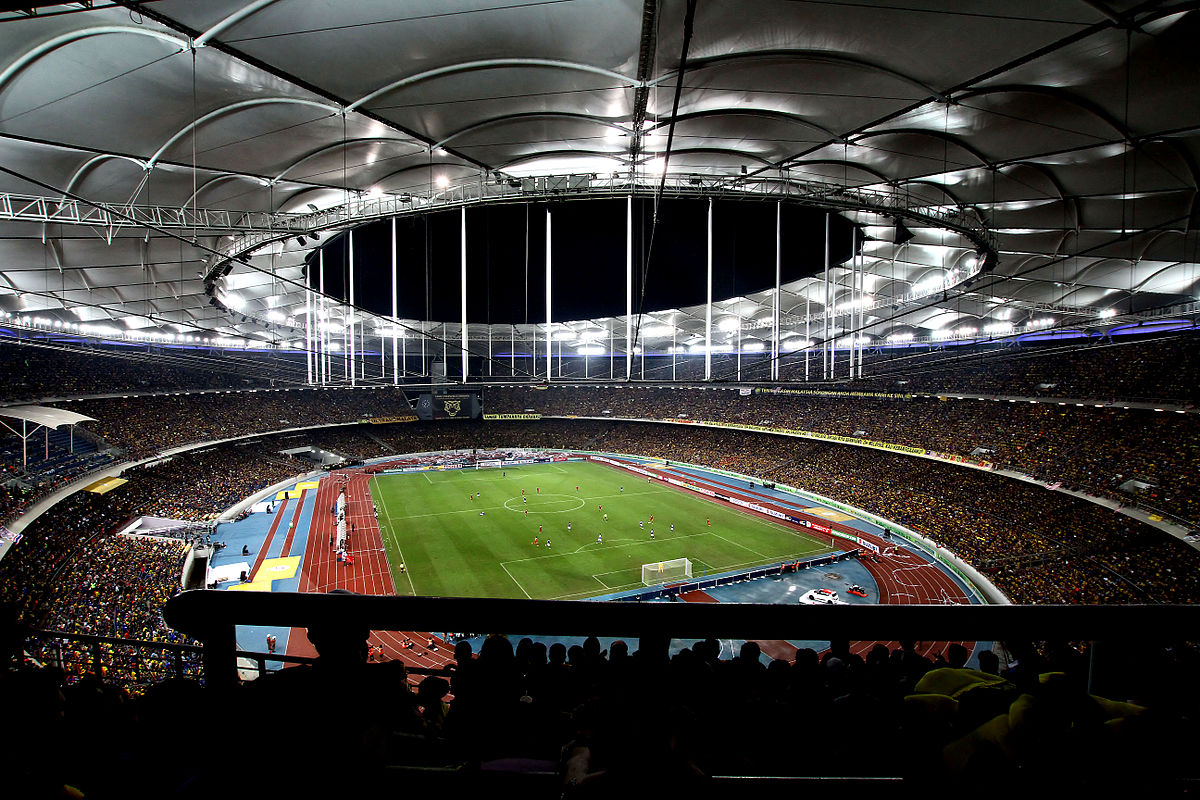 Bukit Jalil National Stadium Arena Pile Top 10 Biggest Football Stadiums In The World