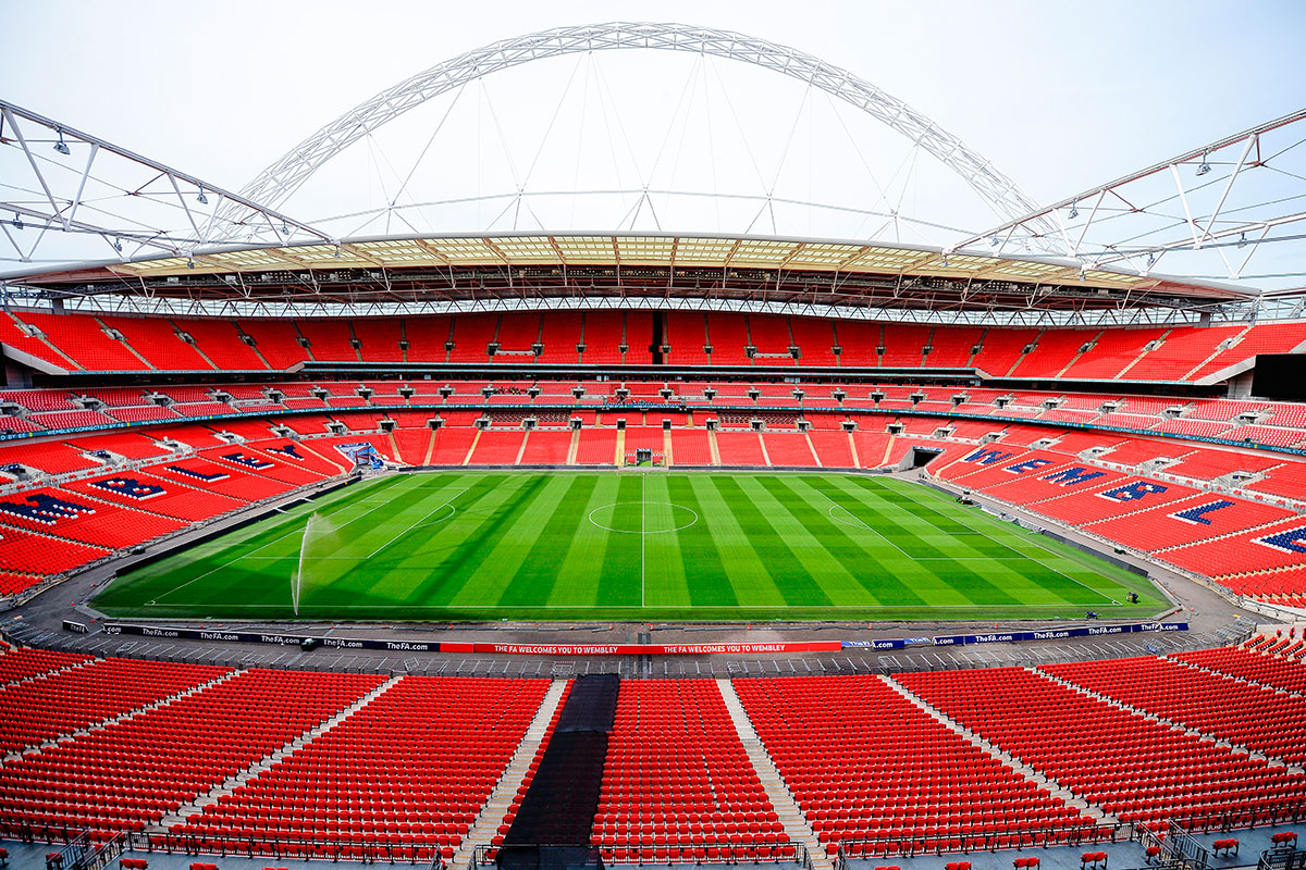 Wembley Stadium Arena Pile Top 10 Biggest Football Stadiums In The World