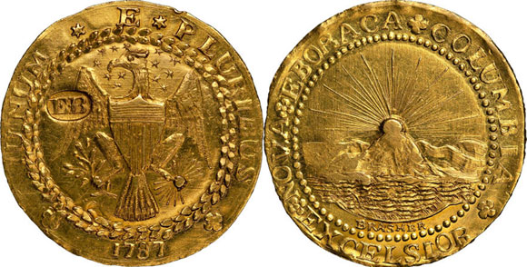 1787 Brasher Doubloon Arena Pile Top 7 Most Expensive Coins In The World