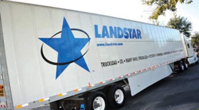 Landstar System Company Arena Pile Top 10 Biggest Trucking Companies in USA