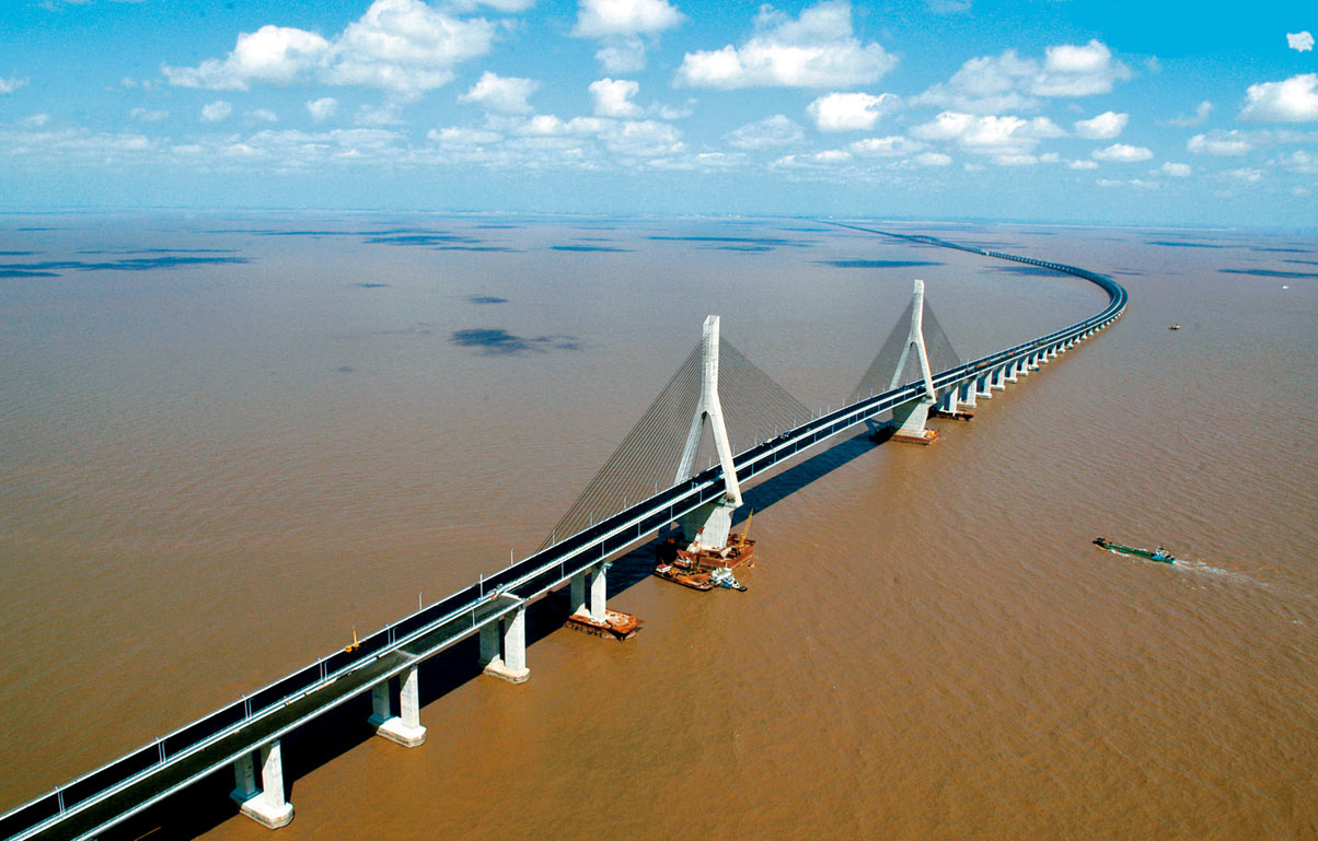 Donghai Bridge Arena Pile Top 10 Longest Bridges In The World