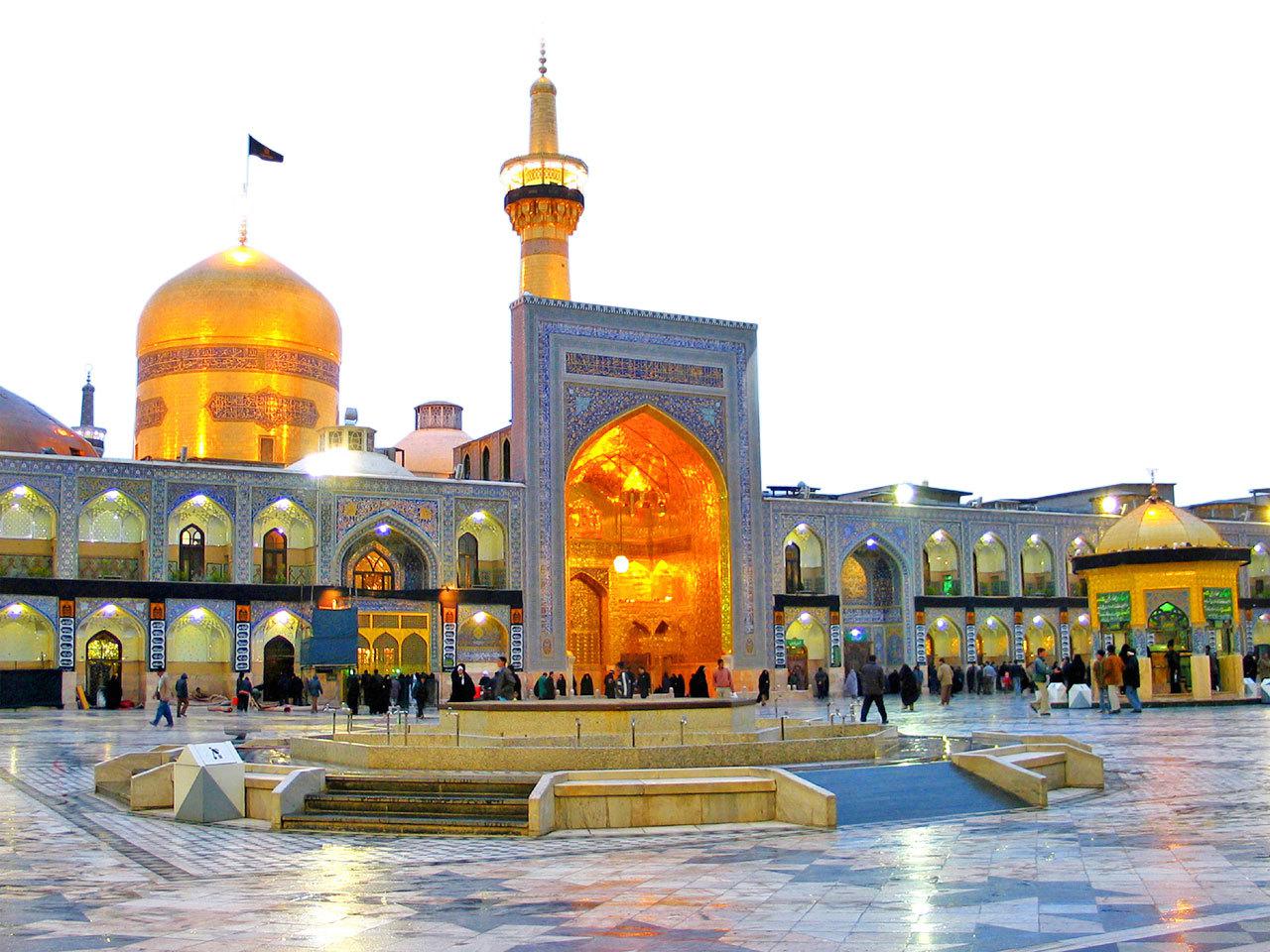 Imam Reza Shrine Arena Pile Top 10 Largest Mosques In The World