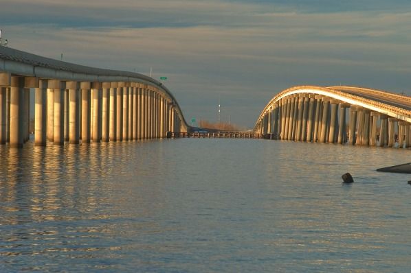 Manchac Swamp bridge Arena Pile Top 10 Longest Bridges In The World