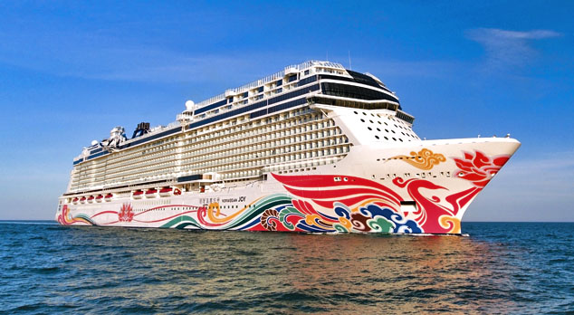 Norwegian Joy Arena Pile Top 10 Largest Cruise Ships In The World