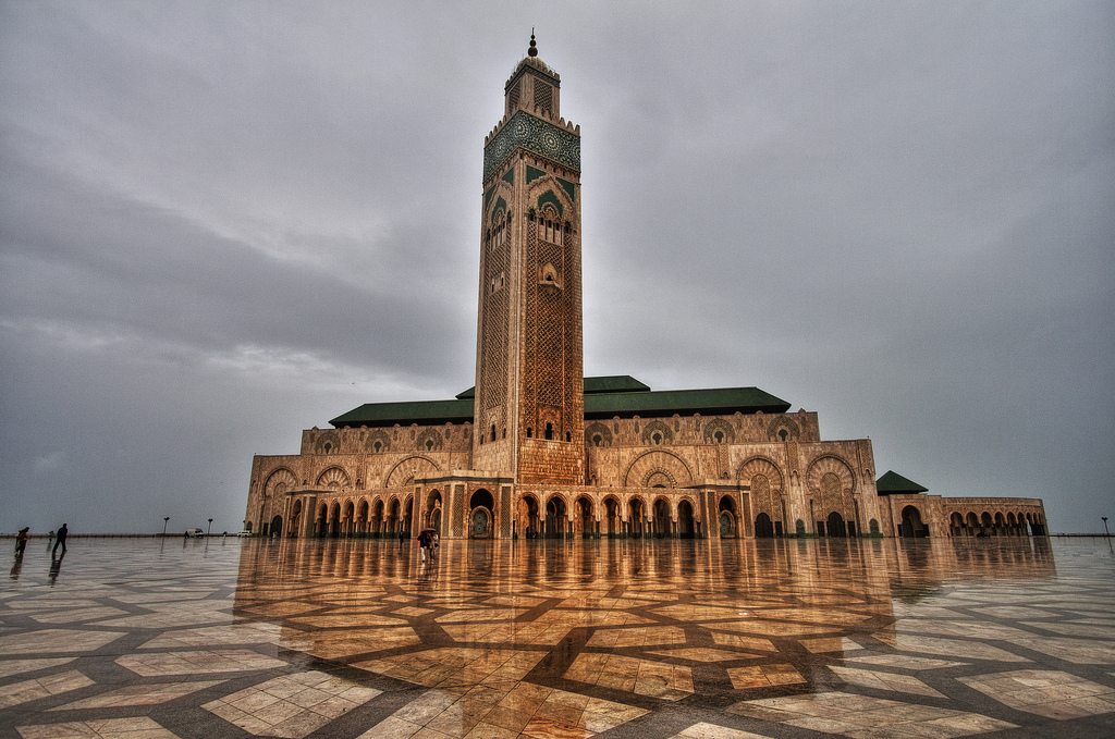 The Hassan II Mosque Arena Pile Top 10 Largest Mosques In The World