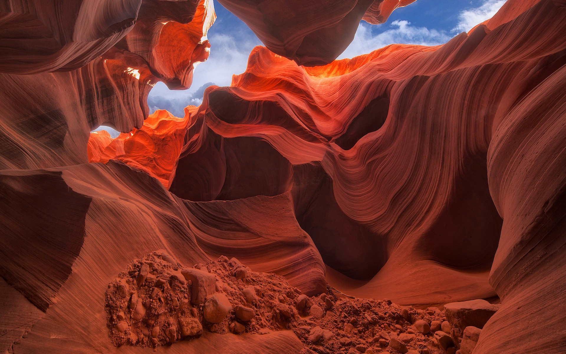 Antelope Canyon Arena Pile Top 10 Most Surreal Places In United States