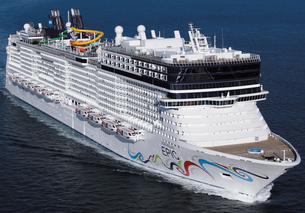 Norwegian Epic Arena Pile Top 10 Biggest Cruise Ships Royal Caribbean In The World