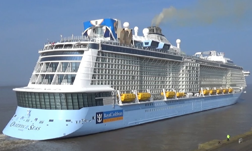 Ovation of the Seas Arena Pile Top 10 Biggest Cruise Ships Royal Caribbean In The World