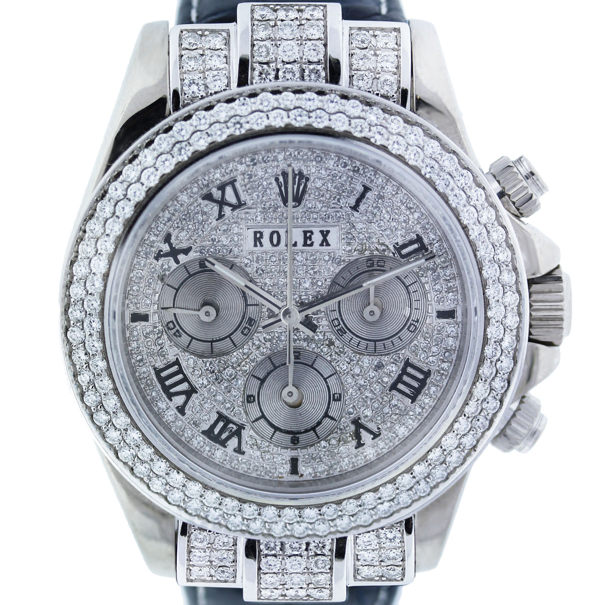Watches Daytona White Gold Diamond Bezel Arena Pile Top 10 Most Expensive Rolex Diamond Watches For Men And Women