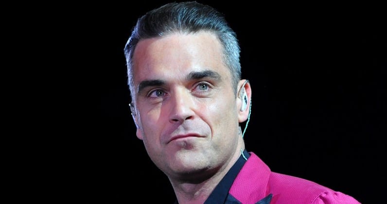 Robbie Williams Arena Pile Top 10 Celebrities Calendar In 2018