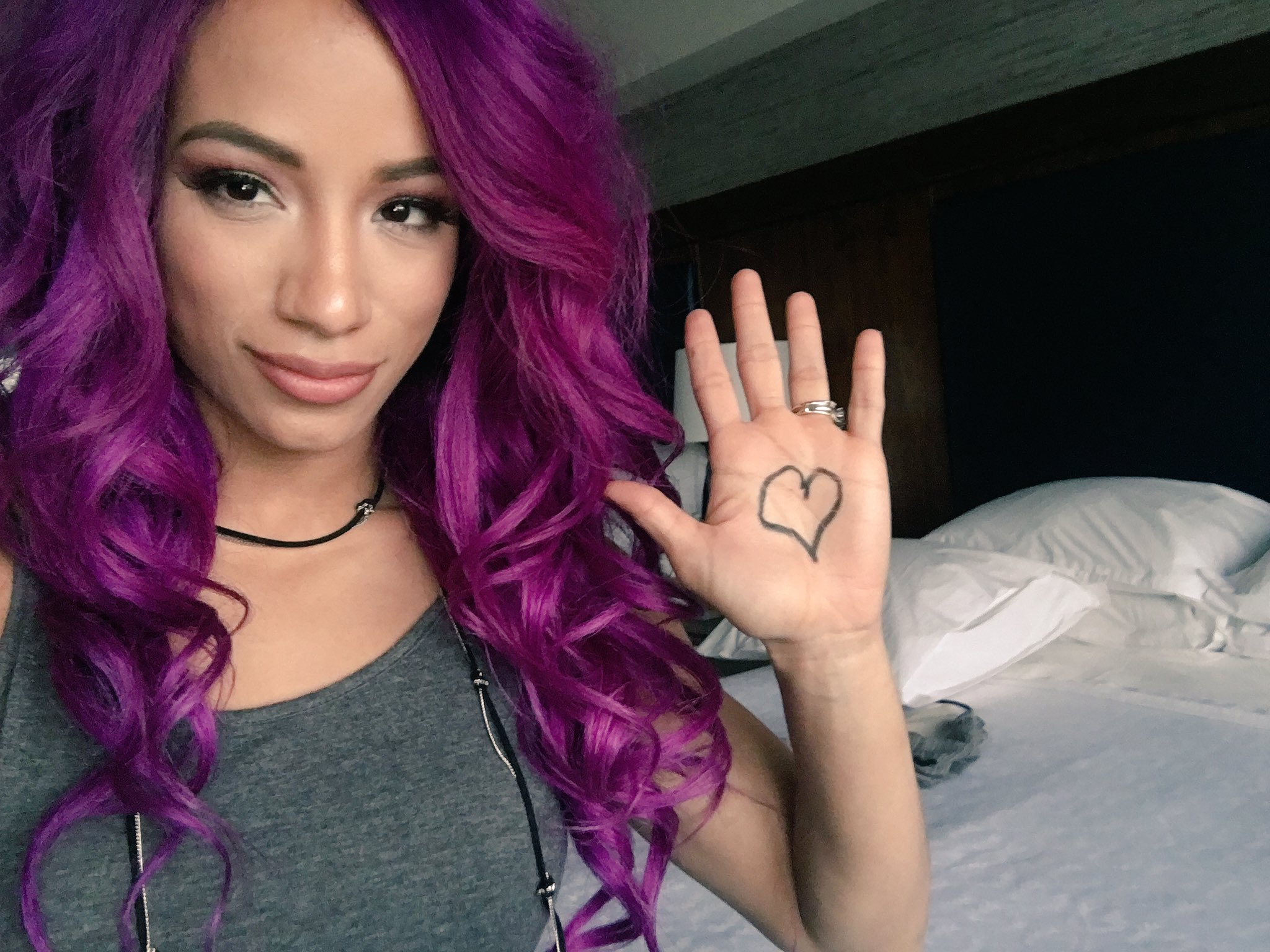 2. How to Create a Blue Hair Edit for Sasha Banks - wide 1