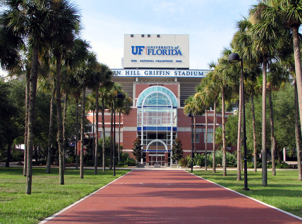 The University of Florida Arena Pile Top 10 Best Online Colleges In The World