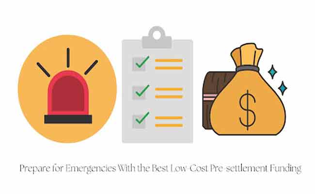 Prepare for Emergencies With the Best Low-Cost Pre-settlement Funding