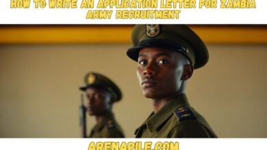 How to Write an Application Letter for Zambia Army Recruitment 2025 How to Write an Application Letter for Zambia Army Recruitment